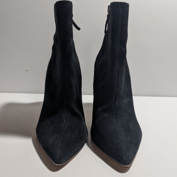 Sexy Black suede booties - Picture 2 of 9